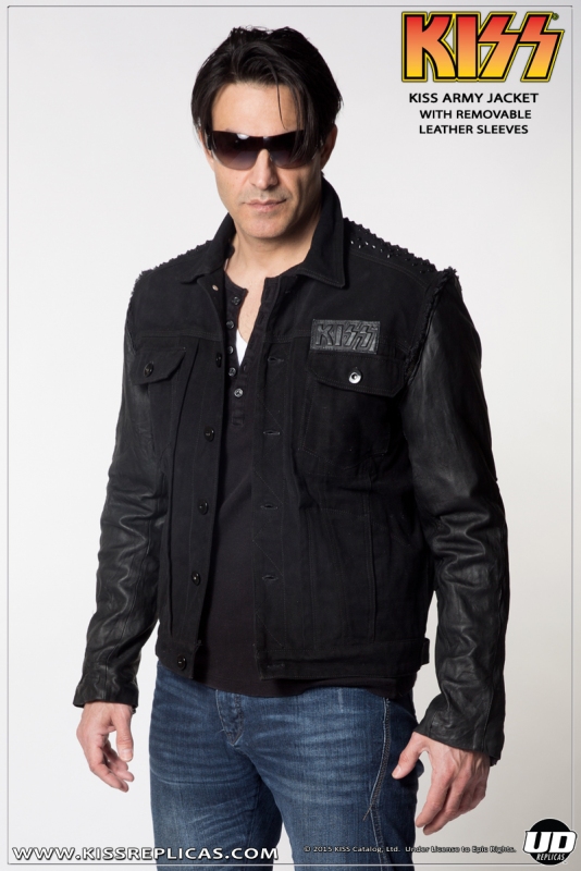 Kiss army sales leather jacket
