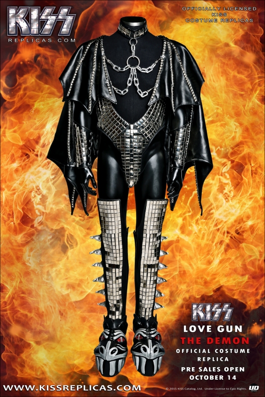 KISS The Demon LOVE GUN Official Replica Costume