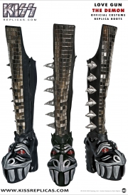 KISS: The Demon LOVE GUN Official Boots 