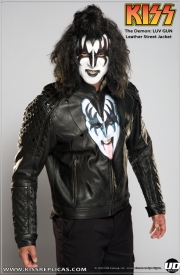 KISS: The Demon - LUV GUN Leather Street Jacket