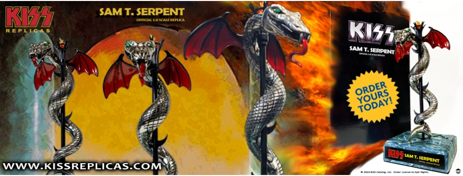 SAM T. SERPENT Official 1:8 Scale Replica